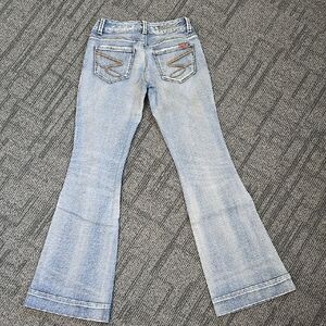 Stylish Blue Flared Women's Jeans